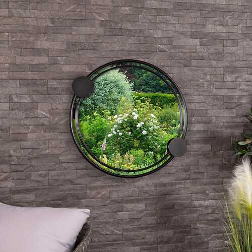 Warsaw Outdoor Round Mirror
