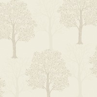 Ornella Trees Heavyweight Vinyl Wallpaper Cream Holden Opus 35250