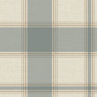 Carmella Check Textured Heavyweight Vinyl Wallpaper Blue Belgravia 7157