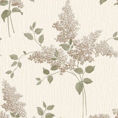 Tiffany Fiore Textured Heavyweight Vinyl Wallpaper Sage Belgravia 41340
