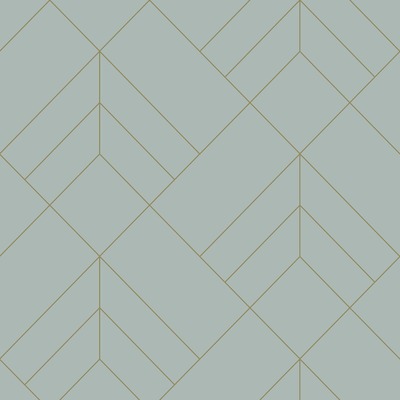 Sander Geometric Sky / Gold Wallpaper Fine Decor FD26547
