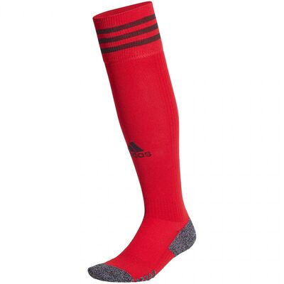 Adidas Mens Adi 21 Football Socks - Gray/Red
