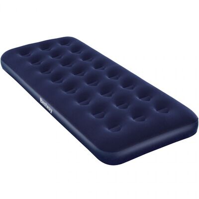 Bestway Single Velor Mattress 185X76X22Cm - Navy Blue
