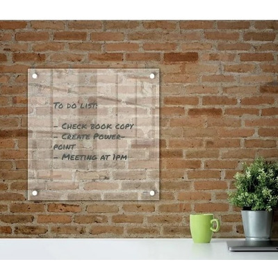 Nobo Acrylic Home Office Memo Board