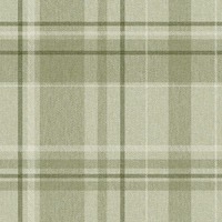 Harris Check Wallpaper Green Crown M1865
