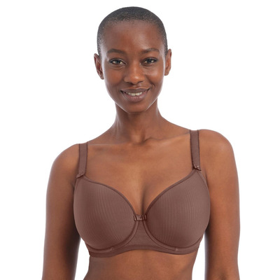 Freya Idol Moulded Balcony Bra - Coffee Roast