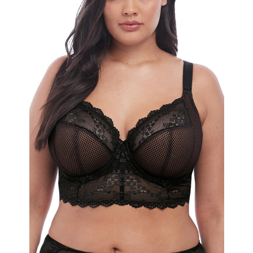 Elomi Charley Underwired Longline Bralette - Black