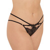 Bluebella Lumi Brief - Black - XL - 16 at Belle Lingerie