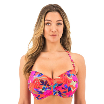 Fantasie Playa Del Carmen Twist Bandeau Bikini Top - Beach Party