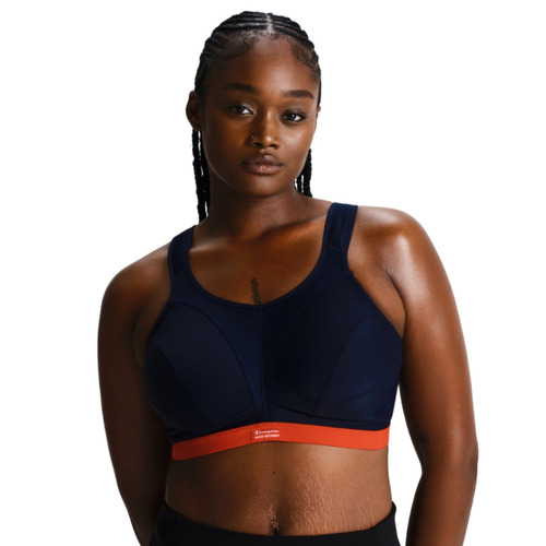 Shock Absorber Active D+ Classic Sports Bra - Navy/Red