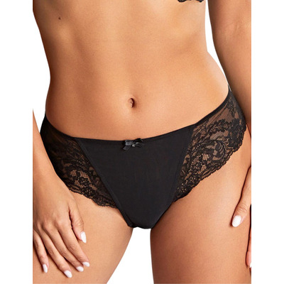 Panache Ana Brazilian Brief - Black - XS - 8
