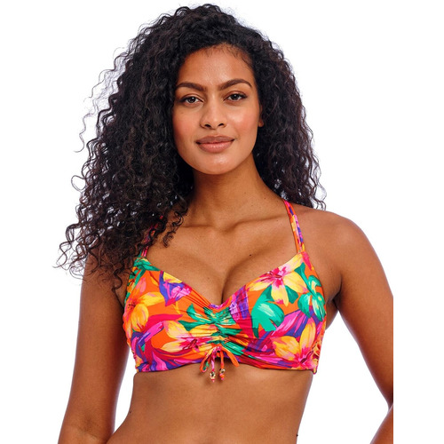 Freya Sun Haze Bralette Bikini Top - Mandarin