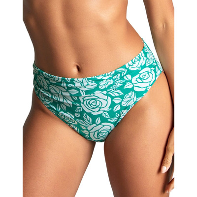 Panache Midi Bikini Brief - English Rose Print - 3XL - 20
