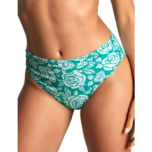 Panache Midi Bikini Brief - English Rose Print