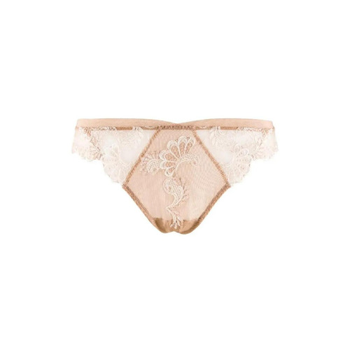 Lise Charmel Dressing Floral Thong - Ambre Nacre