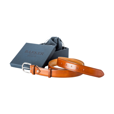 Plain Belt - Antique Rosewood Calf – Barker Shoes Ltd