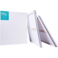 Exerz 50x60cm Stretched Canvas 4pk – 1.7cm/ 280GSM 100% Cotton