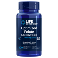 Optimized Folate (L-Methylfolate) | 100 Veg Capsules