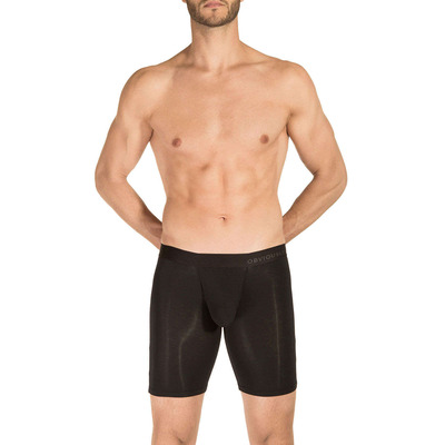 Image of Obviously PrimeMan AnatoMAX Boxer Brief 9 inch Leg - Black