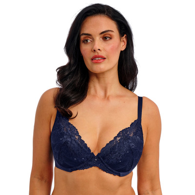 Wacoal Most Divine Plunge Bra - Dark Sapphire - 34B
