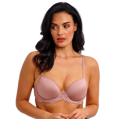 Wacoal Vivid Attraction Underwired Contour Bra - Woodrose - 40E