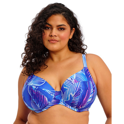 Elomi Maluku Island Plunge Bikini Top - Atlantic