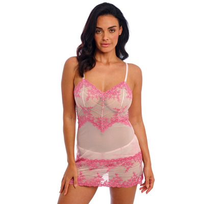 Wacoal Embrace Lace Chemise - Ballet Slipper/Chateau Rose - M - 12