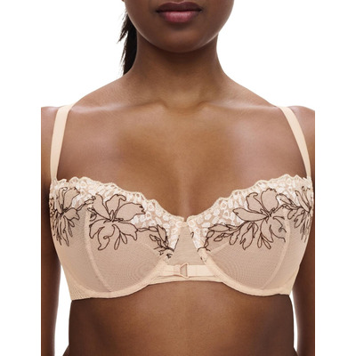 Chantelle Spice Half Cup Bra - Clay Nude