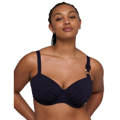 Prima Donna Swim Pinner Padded Balcony Bikini Top - Dasling Sky - 32G
