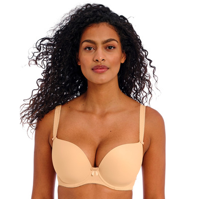 Freya Deco Moulded Plunge Bra - Nude