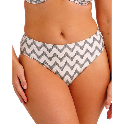 Fantasie Vanuatu Mid Rise Bikini Brief - Creme Noire