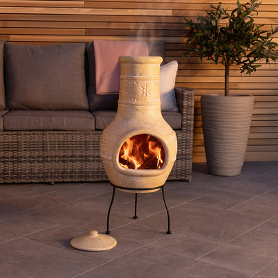 Snug Valencia Clay Chiminea