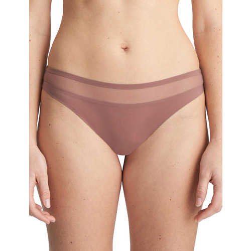 Marie Jo Louie Thong - Satin Taupe