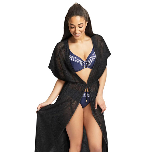Panache Beach Dress - Noir