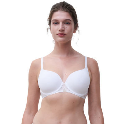 Chantelle Origins Sweetheart T Shirt Bra - White