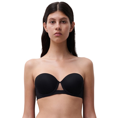 Chantelle Halo Bandeau T-Shirt Bra - Black