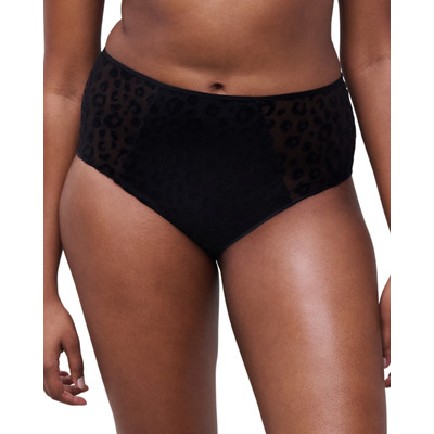 Chantelle Girls High-Waisted Full Brief - Black