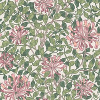 William Morris At Home Honeysuckle Wallpaper Blossom 140486
