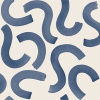 Curly Confetti Wallpaper Navy Holden 14112