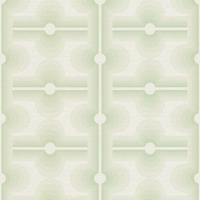 Retro Geometric Diamond Motif Wallpaper Green AS Creation 39533-1