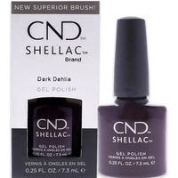CND Shellac Gel Polish Dark Dahlia - 7.3ml