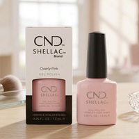 CND Shellac Gel Polish Clearly Pink - 7.3ml