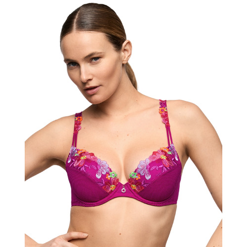 Marie Jo Odilly Push Up Bra - Wild Rose