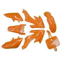Image of Pit Bike Plastics Set CRF 50 Orange