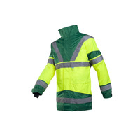 Image of Sioen Skollfield 209 High Vis Yellow and Green Jacket