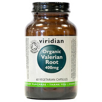 Image of Viridian Organic Valerian Root - 400mg - 60 Vegicaps