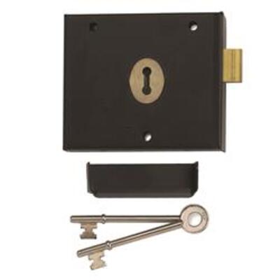 Union 1116 Rim Deadlock  - Keyed alike per lock
