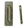 Image of Pull Handle on Plate - 225mm (9")