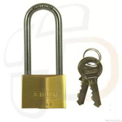Abus 65 Series Keyed Alike Long Shackle Padlock  - Keyed alike on key 6501