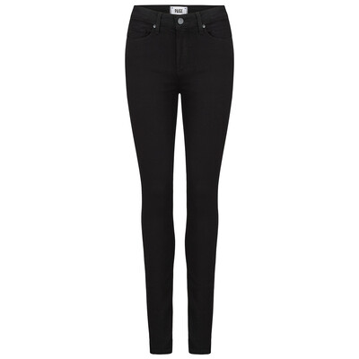 Hoxton High Rise Ultra Skinny Transcend Jeans - Black Shadow